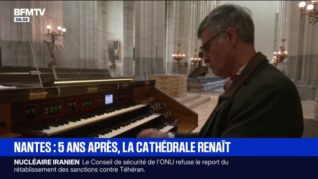 Nantes: cinq ans après un violent incendie, la cathédrale renaît de ses cendres et rouvre ses portes