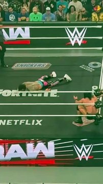 Drew McIntyre vs Jey Uso - WWE Raw on Netflix #wwe #shorts