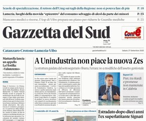 rassegna calabria 27 settembre