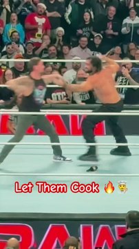 CM Punk Brawls With Seth Rollins #wwe #shorts #cmpunk #sethrollins