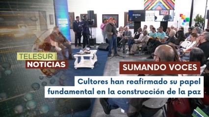 Artistas e intelectuales declaran a la cultura como el "arma principal" para defender a Venezuela