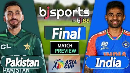 Asia Cup T20 2025 Final: Pakistan vs India – Must-Watch Showdown 🏆