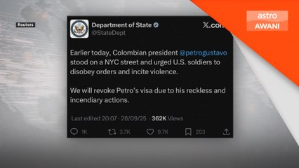 AS batal visa Presiden Colombia Gustavo Petro