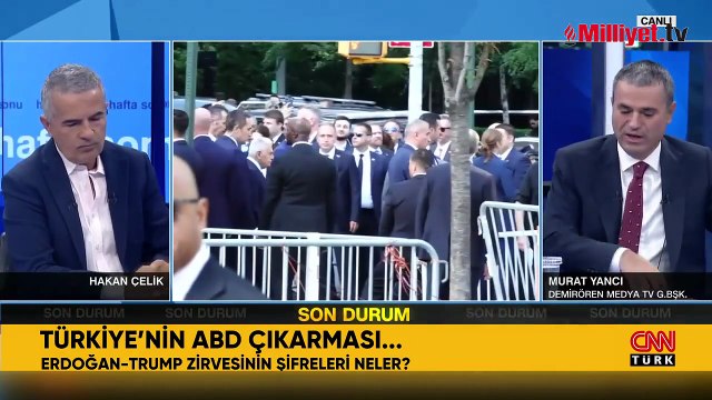 Demirören Medya TV Grup Başkanı Murat Yancı, Beyaz Saray'daki tarihi dakikaları anlattı!