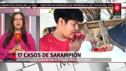 En Jalisco, la Secretaría de Salud confirma 17 casos de sarampión en un solo municipio