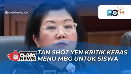 AHLI GIZI TAN SHOT YEN KRITIK PEDAS MENU MBG: YANG DIBAGIKAN KOK MALAH BURGER