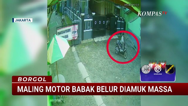 Aksi Curanmor di Koja Gagal, Pelaku Babak Belur Diamuk Massa | BORGOL