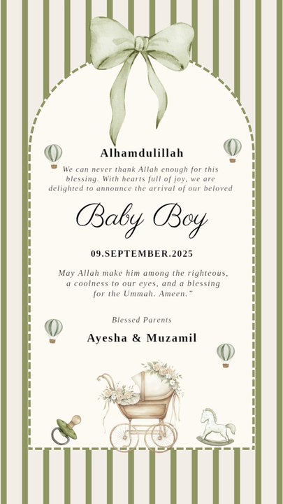 Baby Boy Announcement ideas | Baby announcement unique ideas