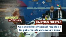 Crece la solidaridad internacional más voces respaldan a Venezuela y Cuba