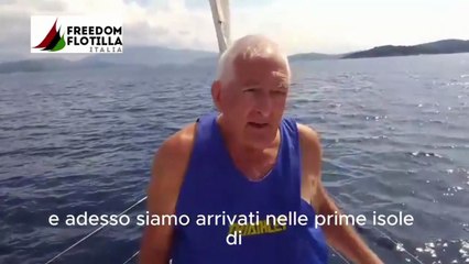 Flotilla per Gaza, a bordo anche l’attivista palermitano Nino Rocca