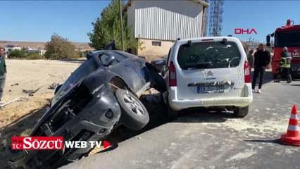 Elazığ’da trafik kazası: 3 yaralı