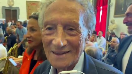 40 ANNI LAZIALITA' - Sergio Cragnotti in zona mista