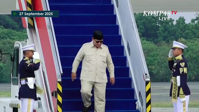 Detik-detik Presiden Prabowo Tiba di Tanah Air usai Kunker ke AS hingga Belanda, Disambut Gibran