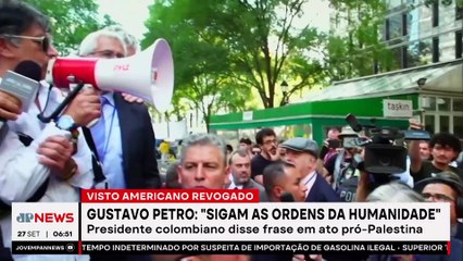 EUA vão revogar visto de Gustavo Petro por “ações incendiárias”
