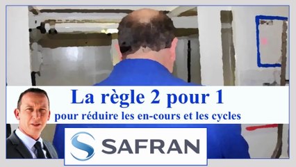 Règle 2 pour 1 pour réduire les en-cours et les cycles de production