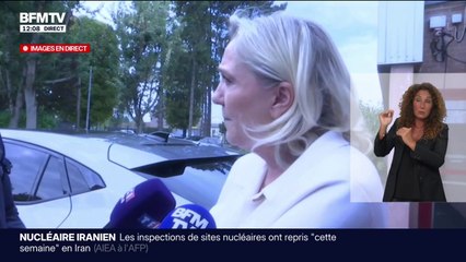 "Nous n'avons pas particulièrement confiance en l'un des lieutenants de la macronie", déclare Marine Le Pen (RN) en référence à Sébastien Lecornu