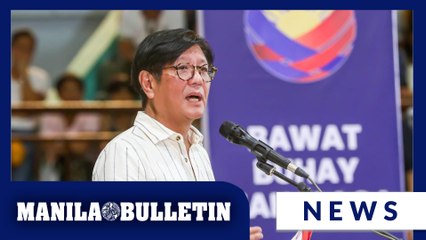 Marcos leads aid distribution for 'Nando' victims in Cagayan