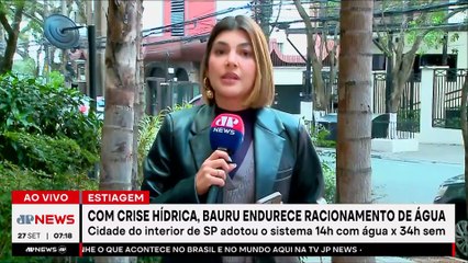Com crise hídrica, Bauru endurece racionamento de água