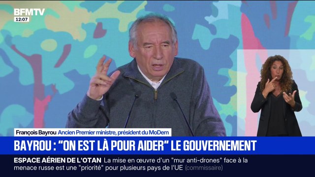 À la rentrée politique du MoDem, des élus divisés après les annonces de Sébastien Lecornu sur le futur budget