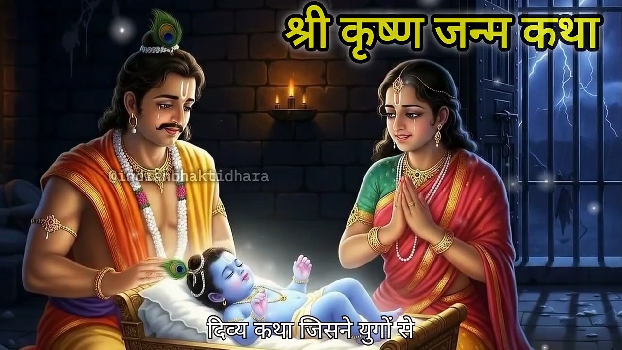 Divine Birth of Lord Krishna – Janmashtami Story in Hindi I श्री कृष्ण जन्म कथा _ Lord Krishna Birth Story in Hindi _ जन्माष्टमी विशेष
