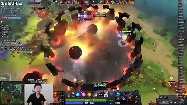 Sumiya Invoker Refresher Instant Kill Combo vs 2x Right Click Boss | Sumiya Stream Moments 5140