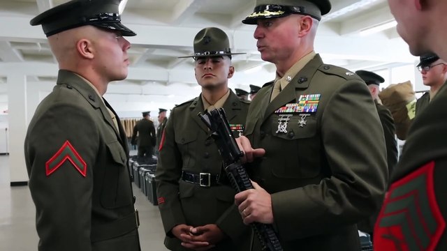 USMC Recruit Final Inspection- Golf Company- MCRD San Diego- Marine Corps Boot Camp