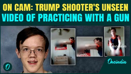 VIDEO: Trump ASSASSIN Caught Dry-Firing in Bedroom | Chilling Clips Of Thomas Crook Go Viral