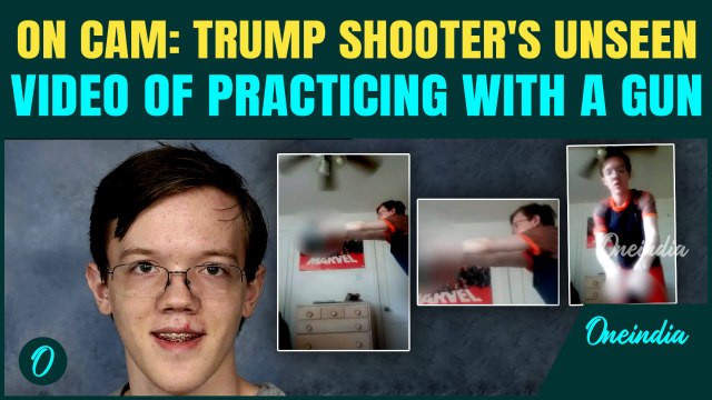 VIDEO: Trump ASSASSIN Caught Dry-Firing in Bedroom | Chilling Clips Of Thomas Crook Go Viral