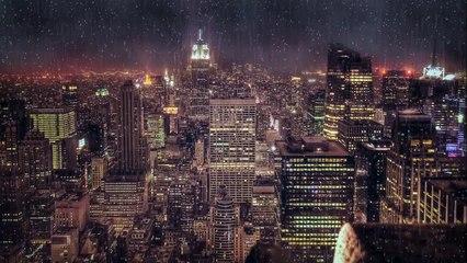 🌧️A Cinematic Ambience for the Soul | Insomnia Disappears Quickly When It Rains Hard In The window