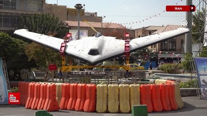 İran'da balistik füze ve insansız hava araçları sergilendi