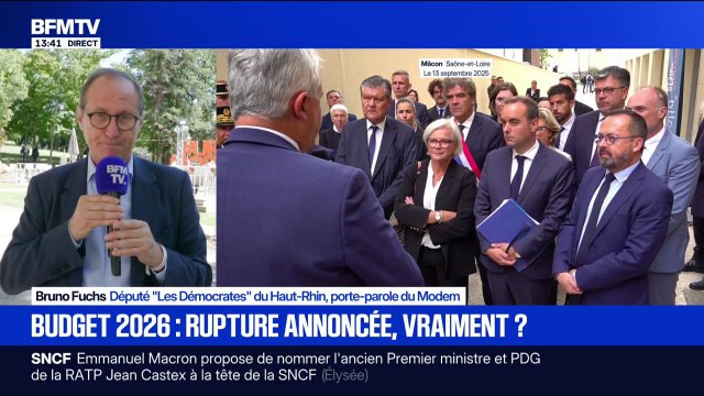 Budget: On ne peut pas encore augmenter les taxes en France , déclare Bruno Fuchs, porte-parole du Modem