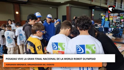 Posadas vive la gran final nacional de la World Robot Olympiad