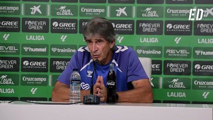 Manuel Pellegrini alaba a Pablo Fornals y habla de una posible convocatoria por la Selección