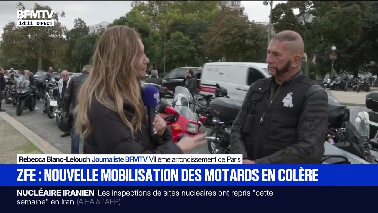 La Fédération française des motards en colère manifeste contre les ZFE ce samedi