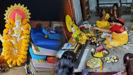 Navratri Saraswati Puja 2025:29 या 30 सितंबर 2025 नवरात्रि सरस्वती पूजा कब है,पूजा विधि,आह्वान मंत्र