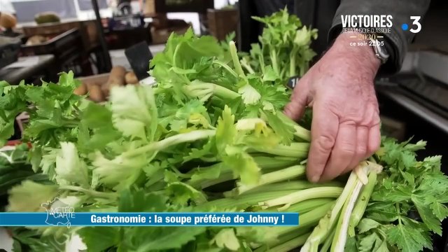 Johnny Hallyday – France 3 Auvergne-Rhône-Alpes (26 février 2018) | Gastronomie : sa soupe préférée