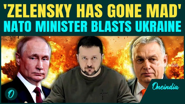 Hungary FM Slams Ukraine With ‘Zelensky Losing His Mind’ Jab After Zelensky Accuses Drone Intrusion
