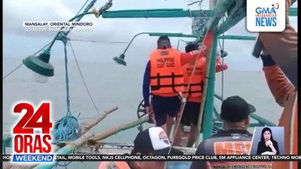 2 mangingisda nawawala, 4 na vessel sumadsad, ilang lugar sa Oriental Mindoro nilatay ng Bagyong Opong | 24 Oras Weekend