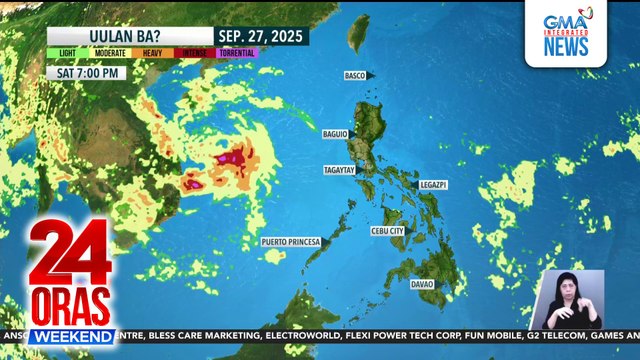 Bagyong Opong, nasa labas na ng PAR; Habagat at Easterlies, nagpapaulan sa ilang bahagi ng bansa | 24 Oras Weekend