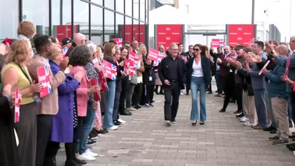 Starmer arrives at Labour Party Conference