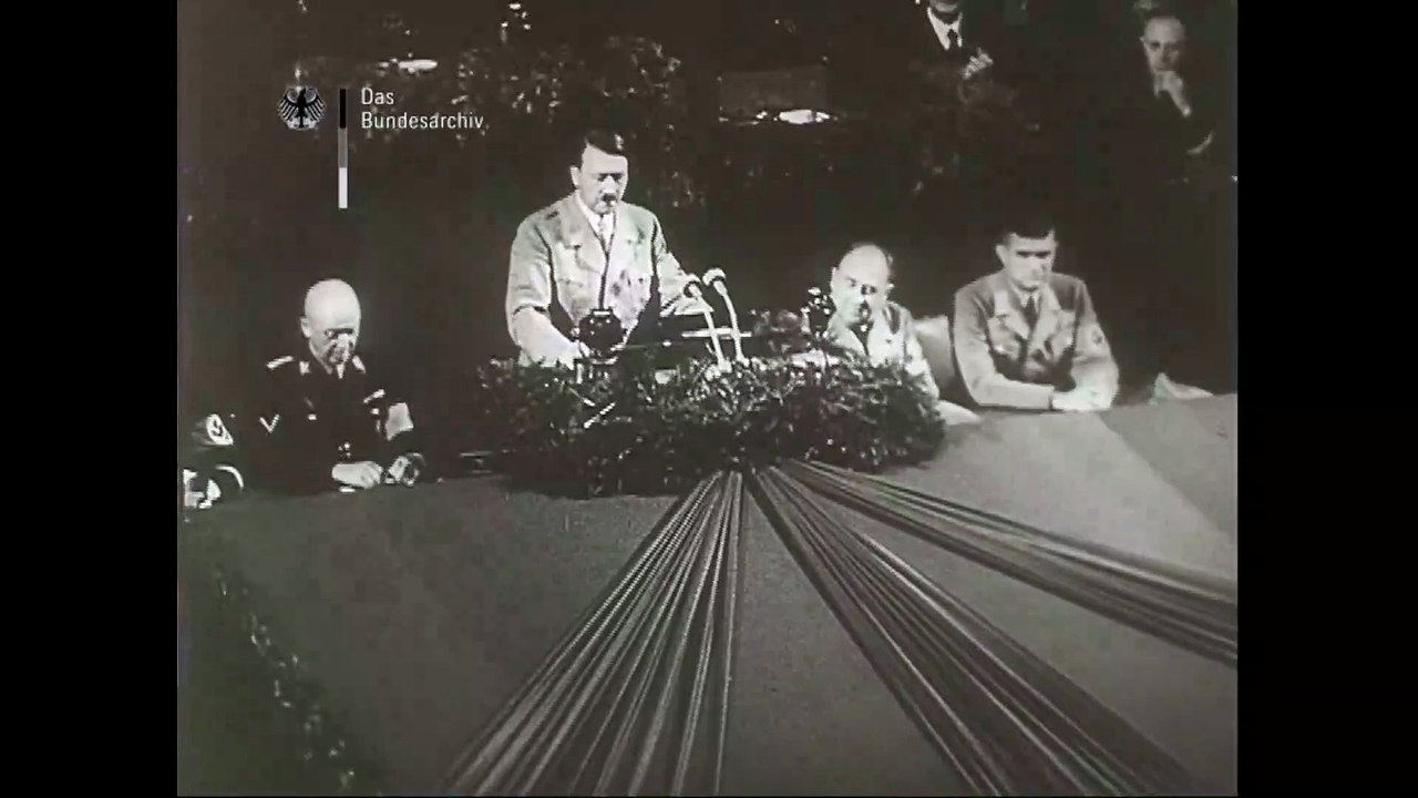 Der Führer eröffnet das Winterhilfswerk 1936