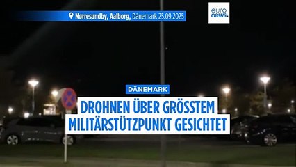 "Hybrider Angriff": Drohnen über größtem Militärstützpunkt Dänemarks gesichtet