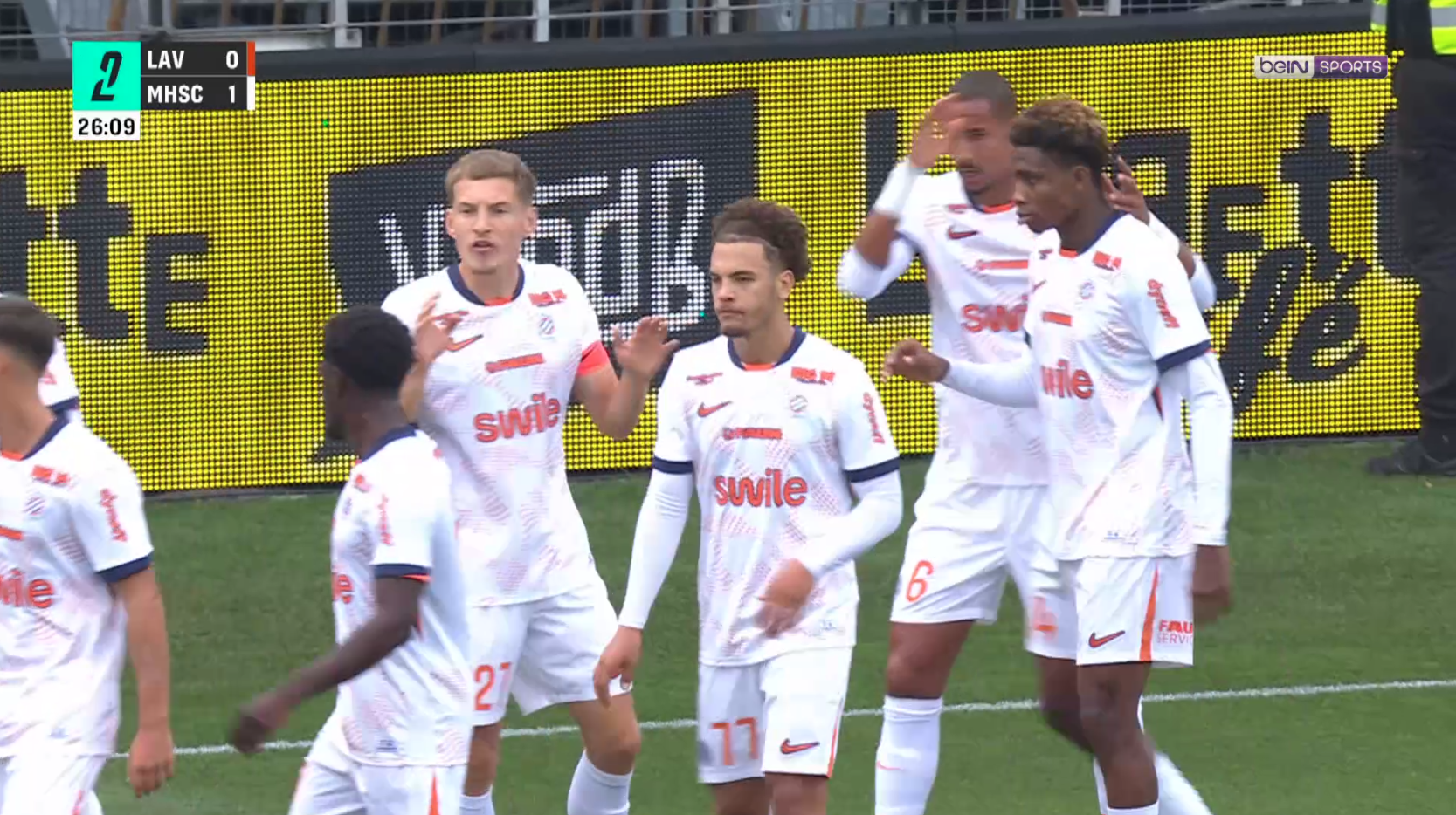 Ligue 2 : Montpellier résiste et l'emporte à Laval