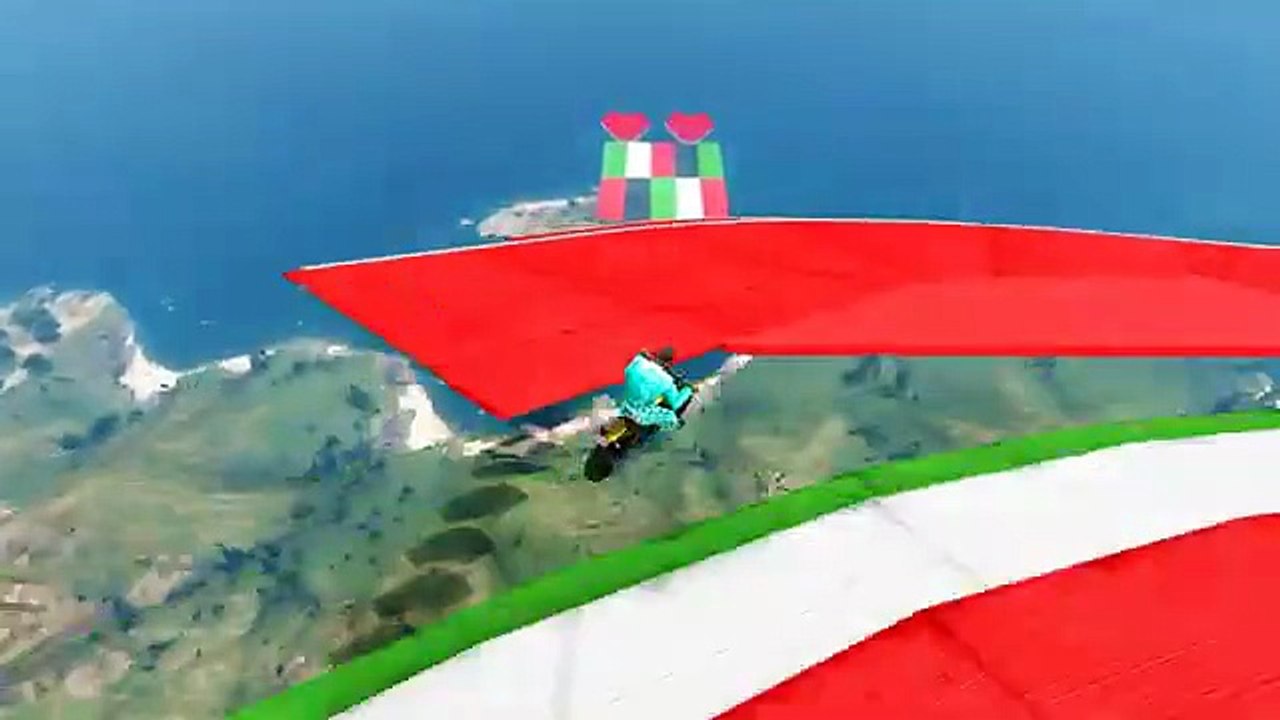 Extreme GTA 5 Mega Ramp Gameplay | Impossible Jumps & Crashes