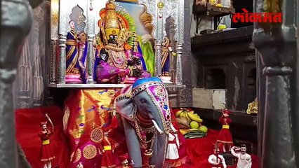 ललिता पंचमी'ला अंबाबाई 'रुसलेल्या सखीला' भेटायला निघाली