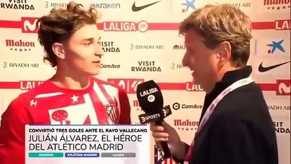 Julián Álvarez sorprendió a todos al revelar el nombre del primer hijo que espera con Emilia Ferrero
