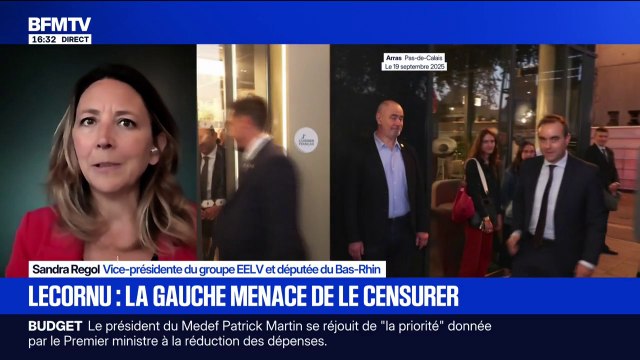 Annonces de Sébastien Lecornu: pour Sandra Regol, vice-présidente EELV, le Premier ministre fait semblant d'écouter