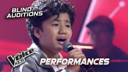The Voice Kids Philippines: Gianino Sarita's charismatic FOUR-CHAIR TURN with "Mapa"! | Blind Auditions