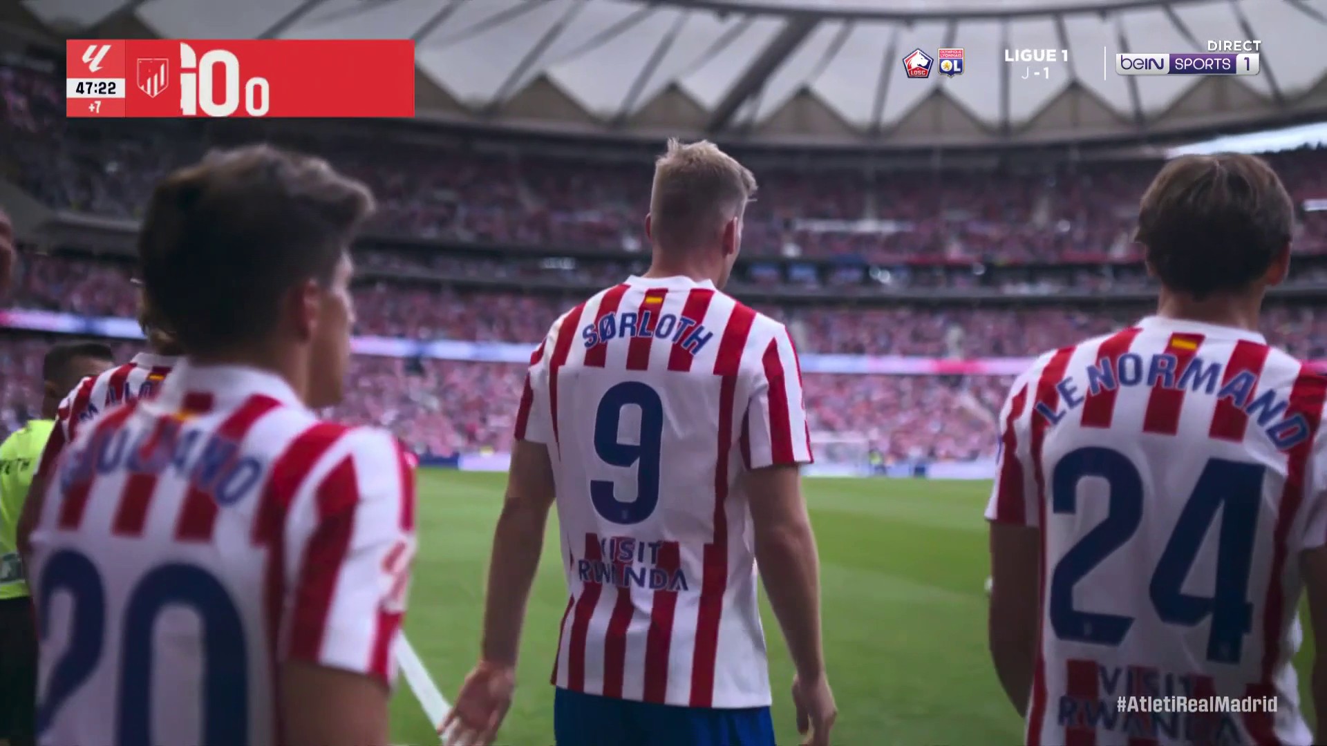 L'Atlético égalise finalement grâce à Sorloth !