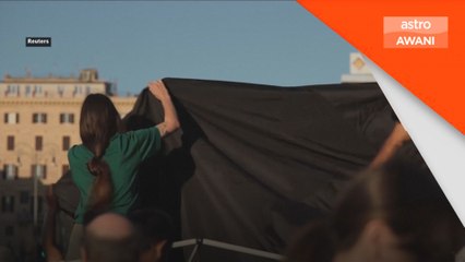 Warga Itali dirikan khemah, tanda solidariti terhadap Global Sumud Flotilla